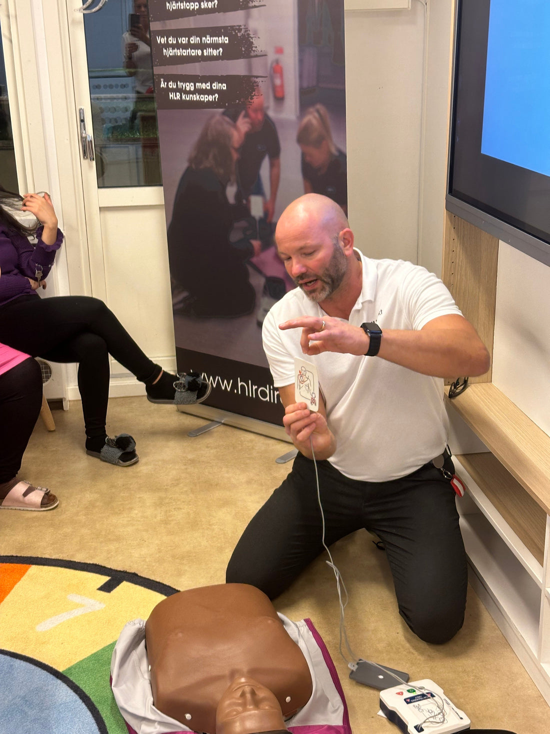 Instruktörutbildning i Barn eller Vuxen HLR