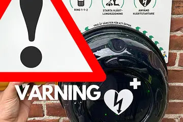 Varning – var försiktig vid köp av begagnad hjärtstartare