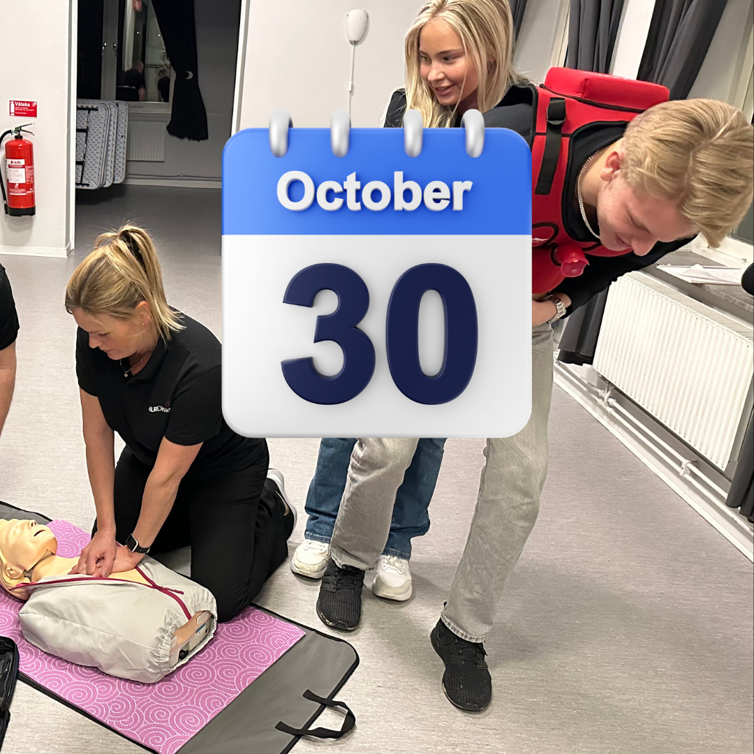 30 Oktober - Grundutbildning i Vuxen HLR
