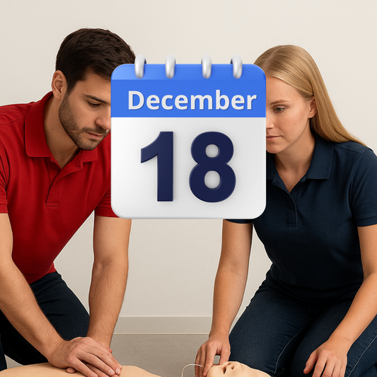 18 December - Grundutbildning i Vuxen HLR