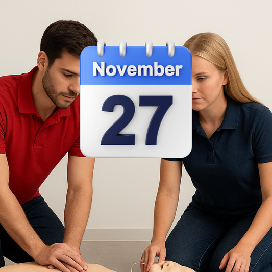 27 November - Grundutbildning i Vuxen HLR