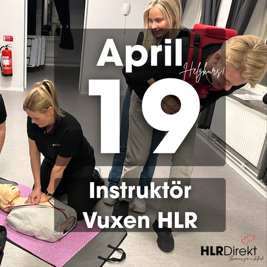 19 April - Instruktör Utbildning i Vuxen HLR