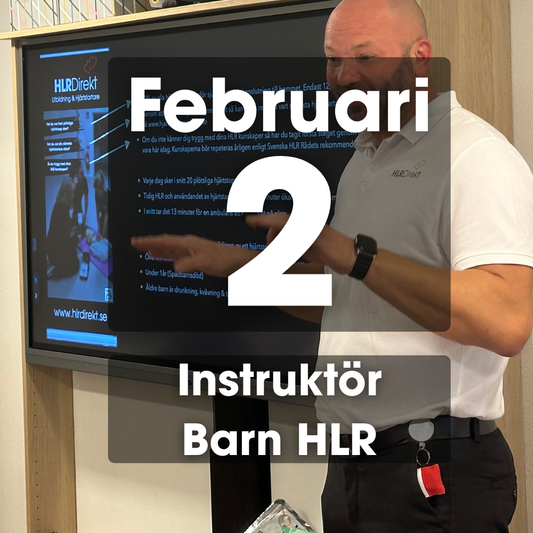 2 Februari - Instruktör Utbildning i Barn HLR