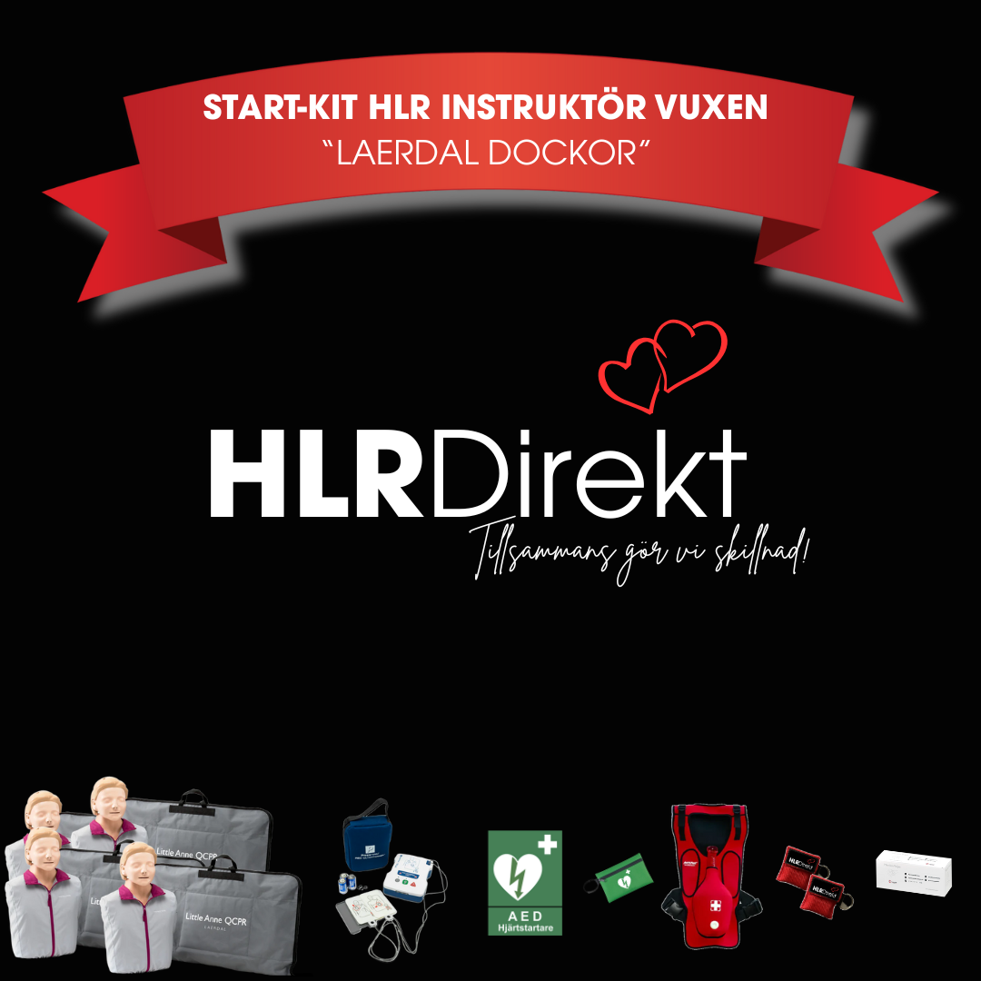 Start Kit - HLR Instruktör Vuxen (Laerdal Little Anne QCPR Dockor)