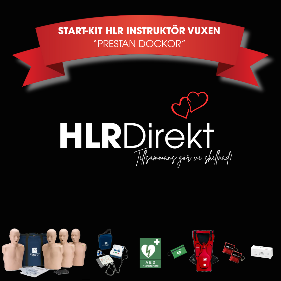 Start Kit - HLR Instruktör Vuxen (Prestan Dockor med Feedback)