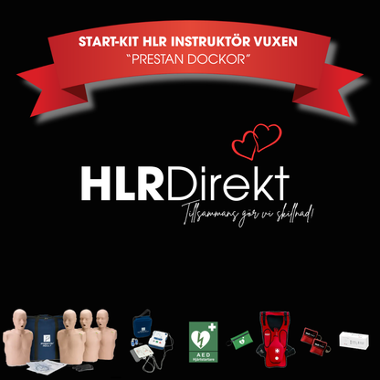 Start Kit - HLR Instruktör Vuxen (Prestan Dockor med Feedback)