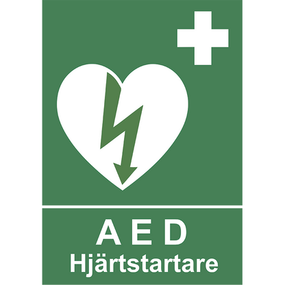 Komplett hjärtstartarpaket för inomhusplacering