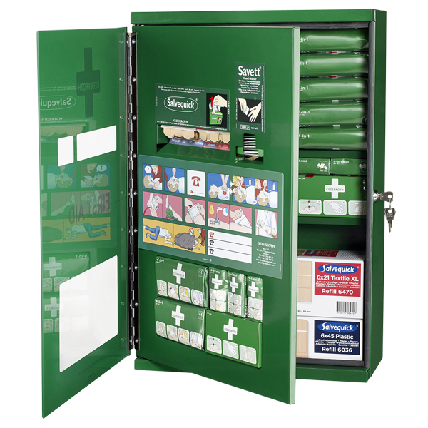 Cederroth Första Hjälpen Skåp Double Door