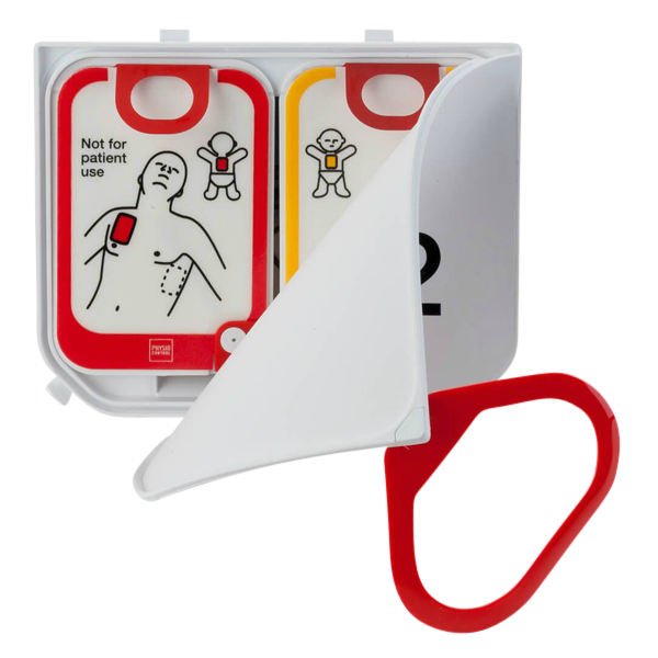 Physio Control/Stryker övningselektroder Lifepak CR2, komplett kassett