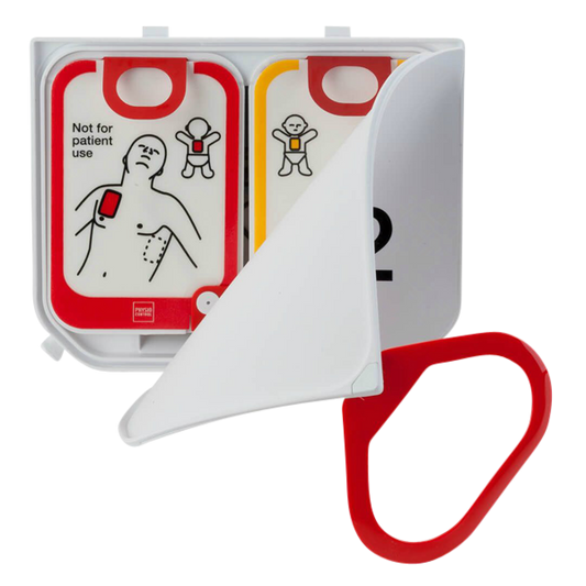 Physio Control/Stryker övningselektroder Lifepak CR2, komplett kassett